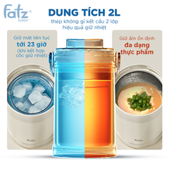 Bình Giữ Lạnh Bảo Quản Sữa Di động Cho Bé Fatz Baby Cooler 1 FB0156BT