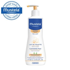 Sản Phẩm Làm Sạch Cho Trẻ Sơ Sinh & Em Bé Da Khô Mustela 500ml