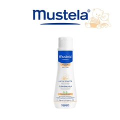 Sữa Làm Sạch Mặt Và Cơ Thế Da Khô Mustela Cleansing Milk 200ml
