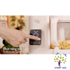 Máy xay hấp thức ăn dặm điện tử đa năng AUTO 3 Fatz baby FB9617KM (tặng kèm khay 6 cố trữ đông thức ăn dặm)