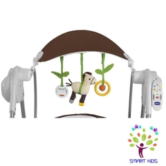 Xích đu Chicco Polly Swing màu bạc