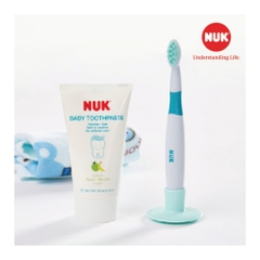 KEM ĐÁNH RĂNG TRẺ EM NUK KHÔNG FLOURIDE 3-36 THÁNG (50G)