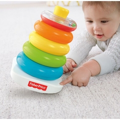 Tháp cầu vồng Fisher Price-Rock a Stack