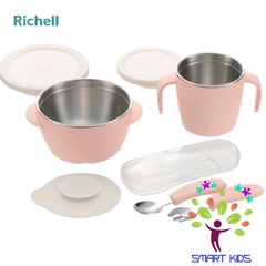 Cốc Inox 2 Tay Cầm T.L.I Richell