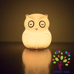 Đèn ngủ di động đổi màu bằng silicone bbluv Hibu