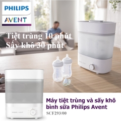Máy tiệt trùng và sấy khô bình sữa Starlight Plus SCF293/00 Philips Avent