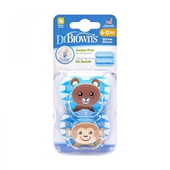 Bộ 2 ti giả chỉnh nha hình thú Dr Brown's