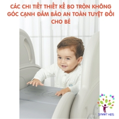 Cầu trượt xích đu bóng rổ bóng đá golf liên hoàn  Holla 5in1