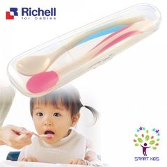 Bộ 2 Thìa Mềm Muỗng Mềm Muỗng Nhựa Có Hộp Richell