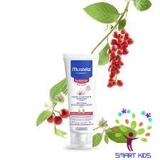 Kem Dưỡng Da Mặt Cho Trẻ Sơ Sinh & Em Bé Có Da Nhạy Cảm MUSTELA Soothing Moisturizing Cream 40ml