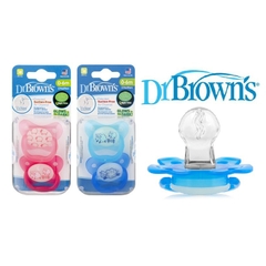 Ti giả Prevent silicone chỉnh nha cao cấp Dr Brown's