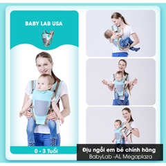 Địu ngồi trẻ em Baby lab 4 tư thế,chống gù lưng 0-36m