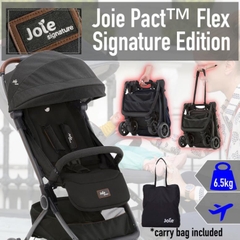 Xe đẩy trẻ em Joie Pact Flex Signature Noir