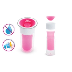 CỐC 360 ĐỘ CHỐNG ĐỔ GIỮ NHIỆT KÈM STICKER MUNCHKIN (266ML)