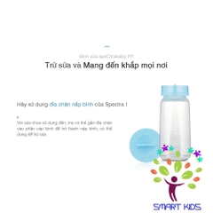 Bộ 3 bình trữ sữa PP cổ hẹp Spectra 150ml