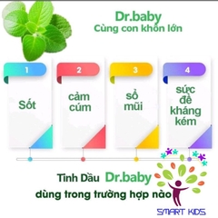 TINH DẦU HÚNG CHANH DR BABY CHO BÉ 30ML