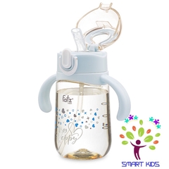 Bình PPSU có ống nhựa 2 tay cầm với phao 360 độ 250ml Fatz Baby SIPPY 2