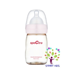 BÌNH SỮA PPSU CỔ RỘNG SPECTRA 160ML (CÓ NÚM TI SIZE S)