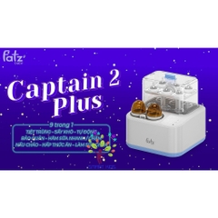 Máy Tiệt Trùng / Sấy Khô / Nấu Cháo Thông Minh Tích Hợp Máy Hâm Sữa - Captain 2 Plus + FB4316SL