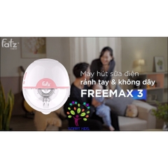 Máy Hút Sữa điện Rảnh Tay & Không Dây Fatz Baby - Freemax 3 FB1203CW (1 Cái)