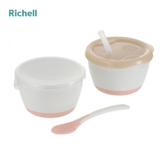 Bộ Cốc Và Chén ăn Dặm Richell