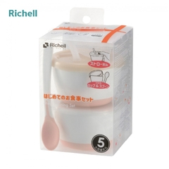 Bộ Cốc Và Chén ăn Dặm Richell