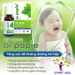 Tinh Dầu Húng Chanh Dr.papie Hỗ Trợ Giảm Ho, Tăng Sức Đề Kháng Đường Hô Hấp 30ml