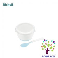 Bộ Chén ăn Dặm T.l.i Richell (kèm Nắp Và Muỗng)