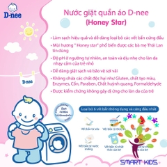 Nước giặt dnee chai 960ml Chính hãng (Có tem Đại Thịnh)