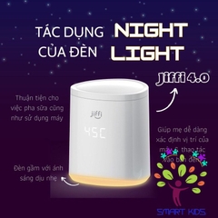 Máy hâm sữa di động không dây Jiffi phiên bản mới Bảo hành chính hãng