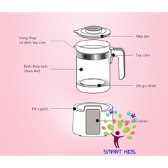 Máy đun và hâm nước pha sữa điện tử Adicon G8