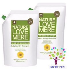 Nước giặt Nature Love Mere hương Hoa cúc chai 1.8L/ túi 1.3L