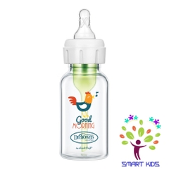 Bình sữa Dr Brown's Thủy tinh cổ thường 120ml và 250ml Option Plus