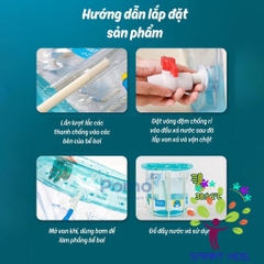 Bể bơi thành cao Umoo Doctor Dolphin mẫu mới bản nâng cấp
