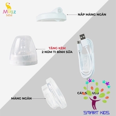 Máy Hút Sữa điện đôi Thông Minh Moaz Bebe MB-054