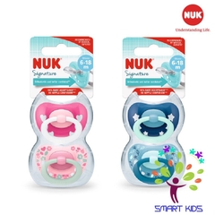 Bộ 2 ti giả NUK Signature silicone ban ngày