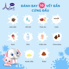 Nước Giặt Xả Quần áo Cho Bé Amusant 2in1 Chiết Xuất Trà & Nha Đam Cho Trẻ Sơ Sinh & Da Nhạy Cảm 600ml Sản Xuất Thái Lan