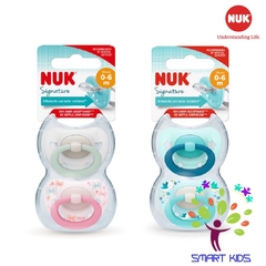 Bộ 2 ti giả NUK Signature silicone ban ngày