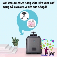Vali xe đẩy trẻ em Pier Pi-0229 Bảo hành chính hãng 2 năm