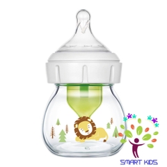 Bình sữa thuỷ tinh Dr Brown's "Option Plus" cổ rộng 60ml - Mã hàng WB21600-CH - Lion Deco
