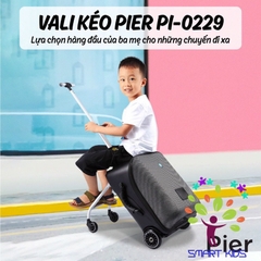 Vali xe đẩy trẻ em Pier Pi-0229 Bảo hành chính hãng 2 năm