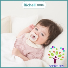 Ty ngậm Richell Nhật Bản cho bé từ 0 tháng có hộp đựng