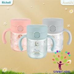 Bình uống trực tiếp AXSTARS Richell Nhật Bản chống sặc cho bé từ 8 tháng