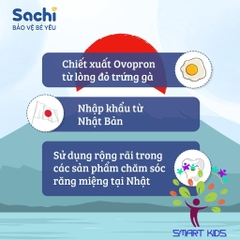 Xịt Chống Sâu Răng Cho Bé Sachi Ngăn Ngừa Mảng Bám Giảm Hôi Miệng, Mang Lại Hơi Thở Thơm Mát Chai 30ml