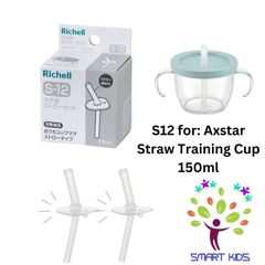 Cốc tập uống 3 giai đoạn AXSTARS Richell Nhật Bản