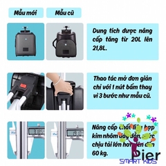 Vali xe đẩy trẻ em Pier Pi-0229 Bảo hành chính hãng 2 năm