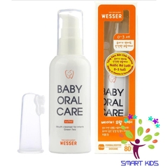 Nước rơ lưỡi Wesser dành cho bé từ sơ sinh