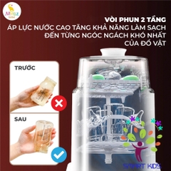 Máy rửa bình sữa Moaz Bebe MB-064