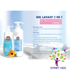 Sữa tắm gội 2 trong 1 cho bé Gifrer 500ml - Tinh chất Cúc Vạn Thọ Vitamin E Kháng khuẩn tăng cường độ ẩm