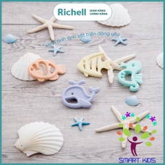 Gặm nướu silicone nguyên khối Richell Nhật Bản